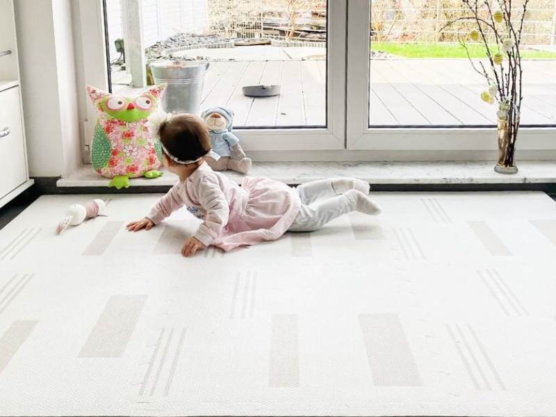 打造一個安全且兼具北歐設計美感的嬰兒房：使用PLAYZU北歐設計巧拼遊戲墊